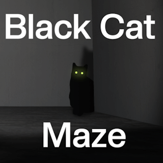 Black Cat Maze Logo